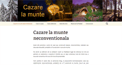 Desktop Screenshot of cazaremunte.info